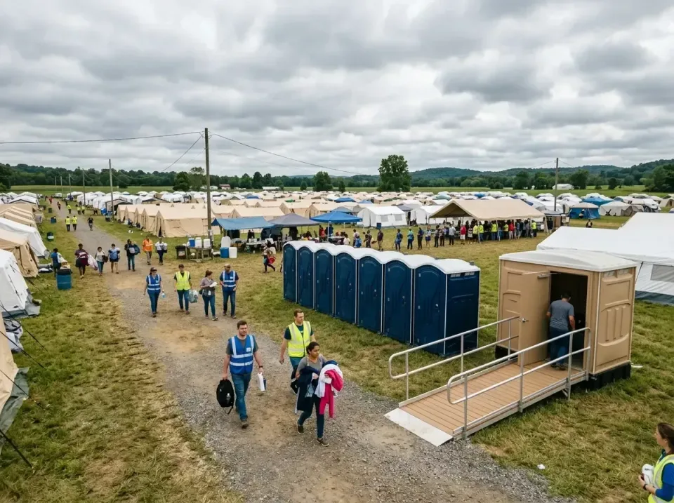 disaster-relief-camp-restrooms-010 — frequently asked questions, Dumpster & Portable Bathrooms Rental in Sauk Village, IL